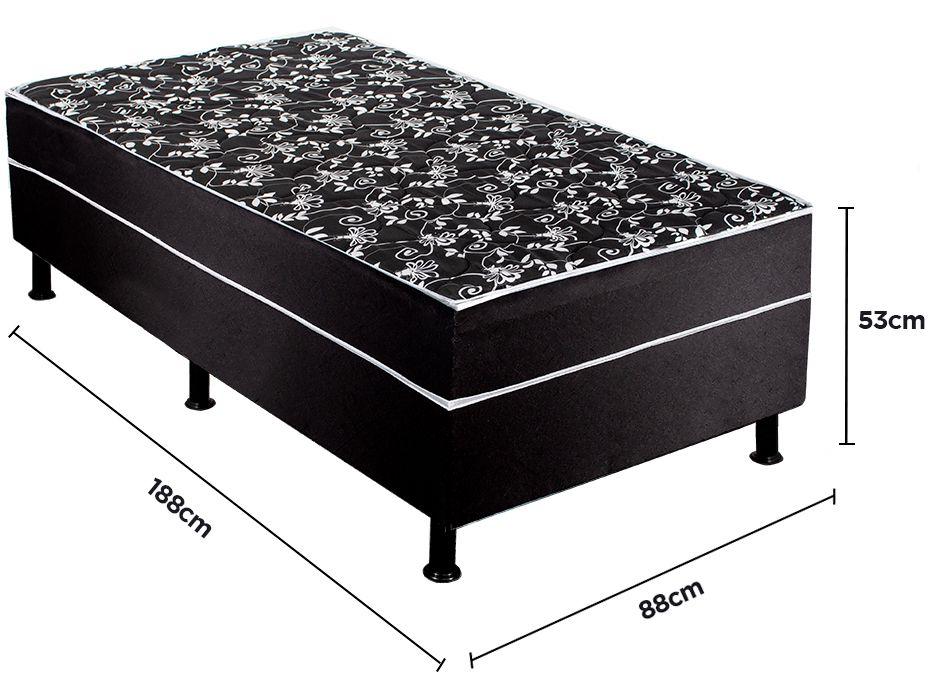 Cama Box Solteiro Aiam Colchões Conjugada - 3