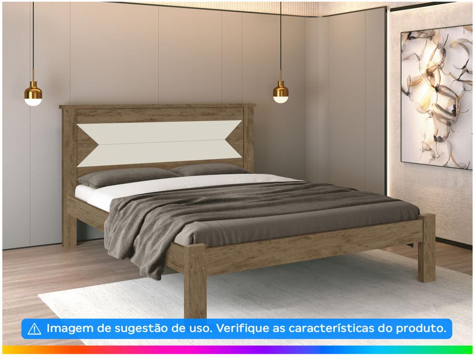 Cama de Casal Barreto Lonçarcci Elô - 1