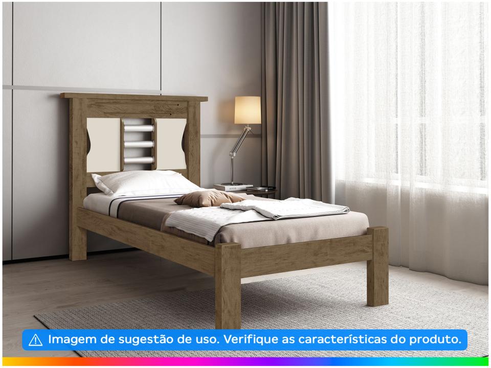 Cama de Solteiro Barreto Lonçarcci Belíssima - 1