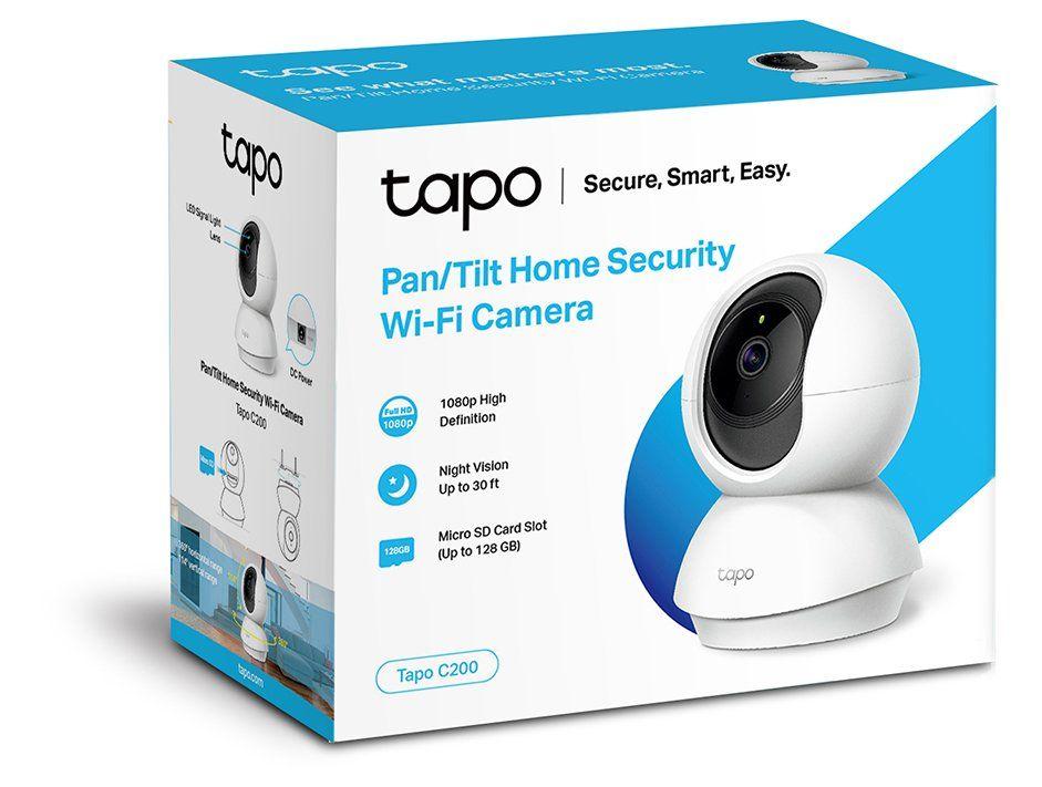 Câmera de Segurança Wi-Fi TP-Link Full HD Interna Tapo C200 - 5