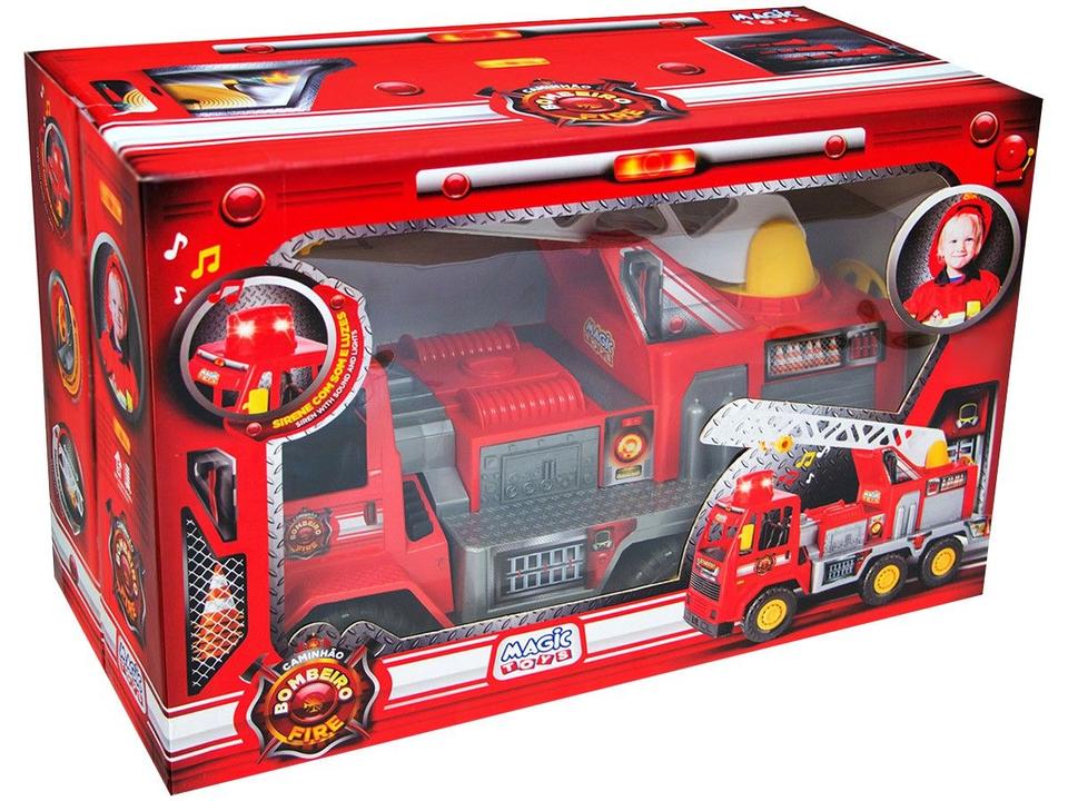 Caminhão Bombeiro Fire Magic Toys - 3