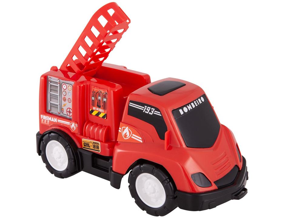 Caminhão de Bombeiro Roda Livre Samba Toys - 1