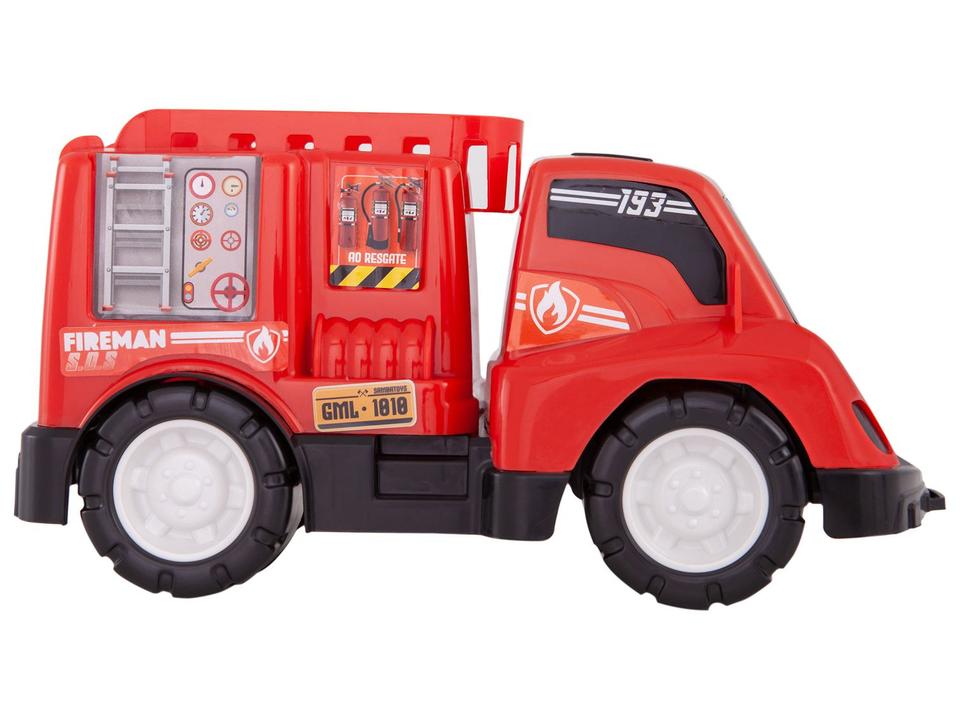 Caminhão de Bombeiro Roda Livre Samba Toys - 2