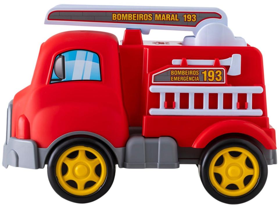 Caminhão de Bombeiro Turbo Truck 3 Peças - 4
