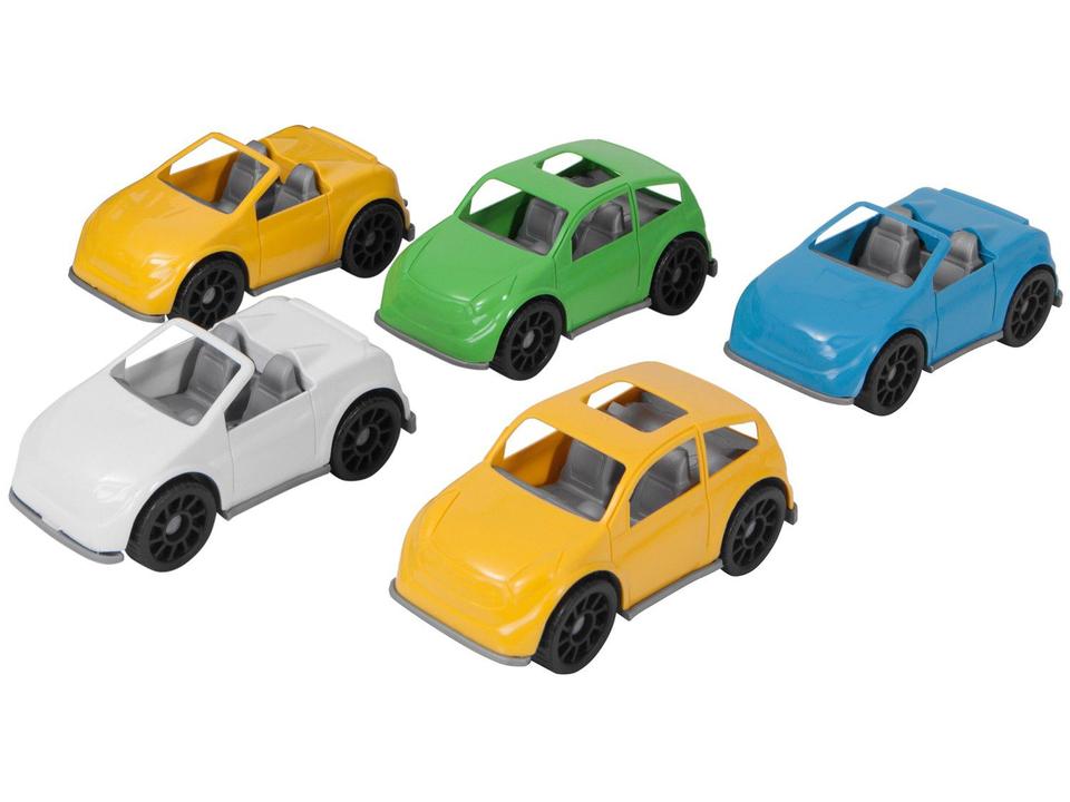 Caminhão de Brinquedo Cegonha Invictus - Cardoso Toys 5 Peças - 3
