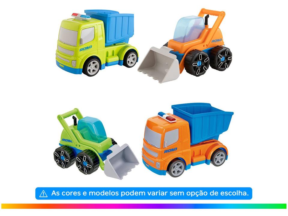Caminhão de Brinquedo Construção 489 Roda Livre - 1