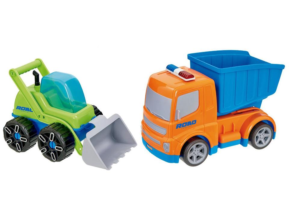 Caminhão de Brinquedo Construção 489 Roda Livre - 11