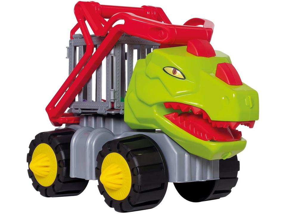 Caminhão de Brinquedo Dino Construction Jaula - Samba Toys com Acessórios - 2