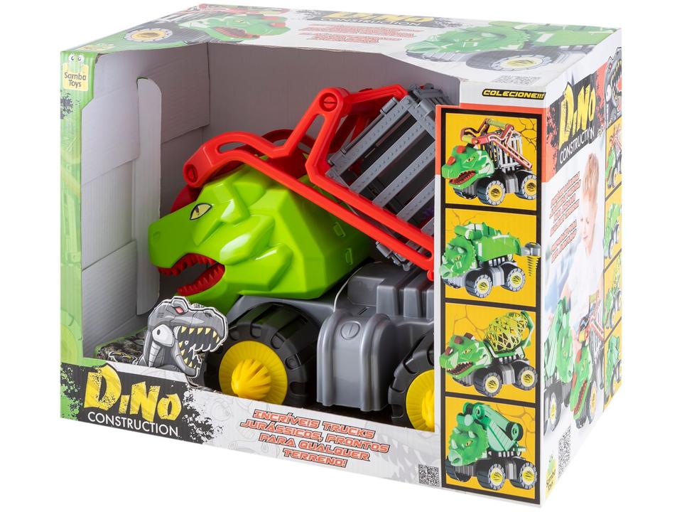 Caminhão de Brinquedo Dino Construction Jaula - 10