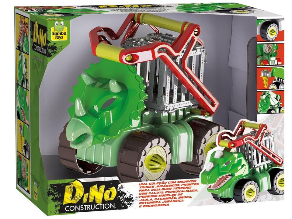 Caminhão de Brinquedo Dino Construction Jaula - 12