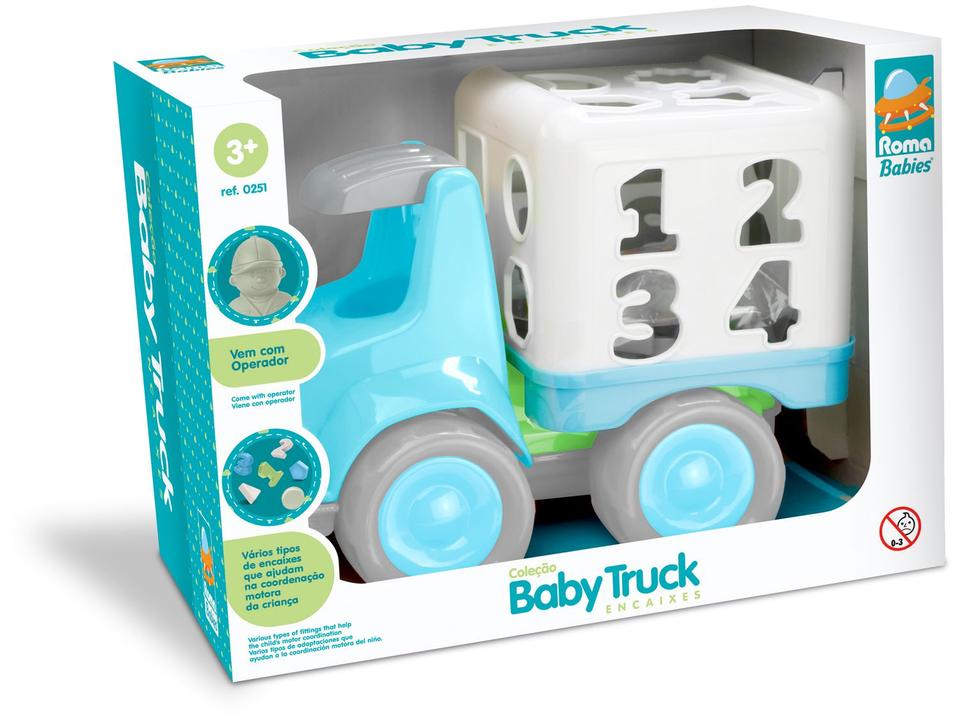 Caminhão de Brinquedo Encaixes Baby Truck - 4
