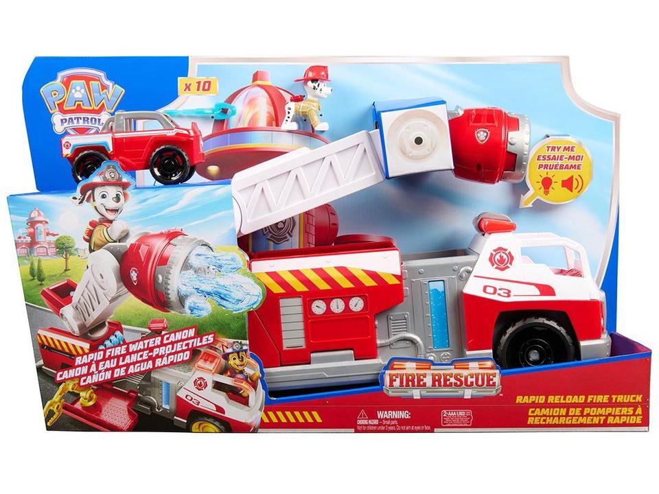 Caminhão de Brinquedo Patrulha Canina Bombeiro - 10