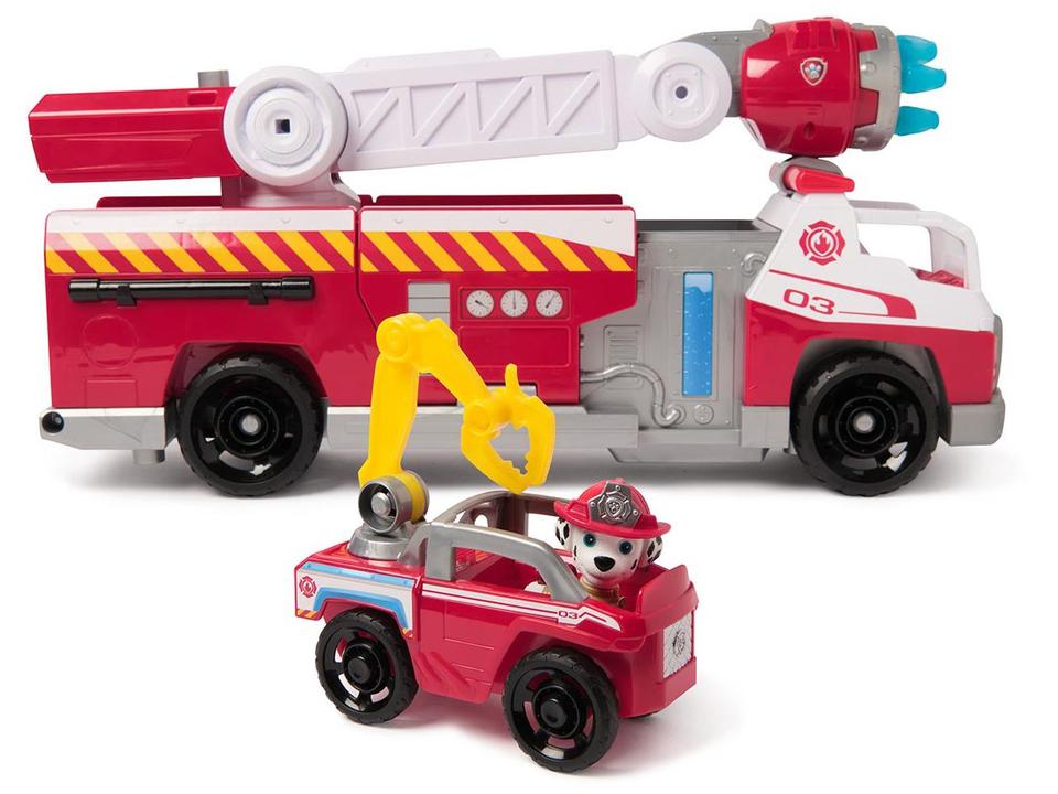 Caminhão de Brinquedo Patrulha Canina Bombeiro - 7