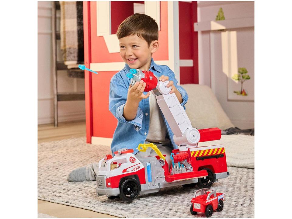 Caminhão de Brinquedo Patrulha Canina Bombeiro - 4