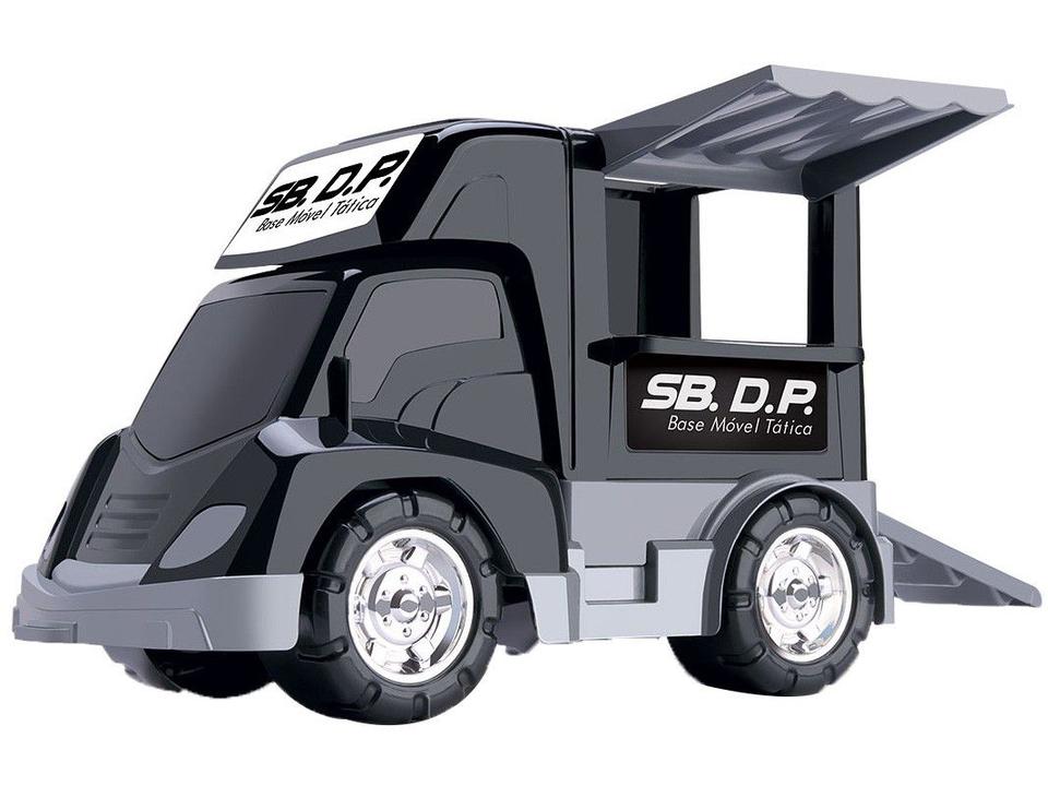 Caminhão de Brinquedo SB. DP. Samba Toys 4 Peças - com Acessórios