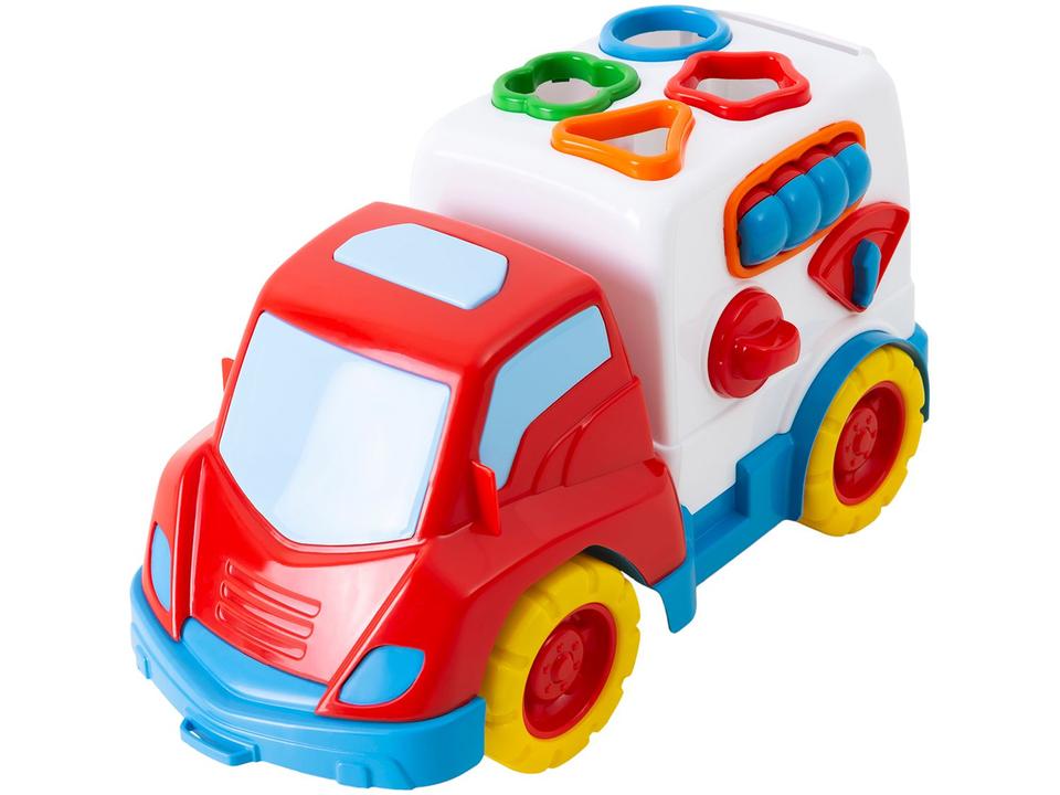 Caminhão de Brinquedo Solapa Encaixes - Roda Livre Samba Toys com Acessórios - 1