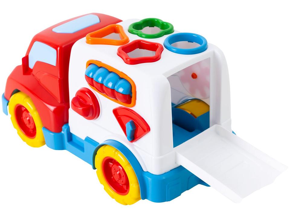 Caminhão de Brinquedo Solapa Encaixes - Roda Livre Samba Toys com Acessórios - 2