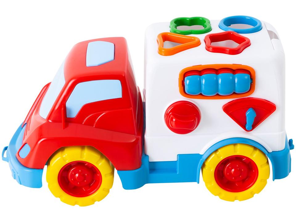Caminhão de Brinquedo Solapa Encaixes - Roda Livre Samba Toys com Acessórios - 6
