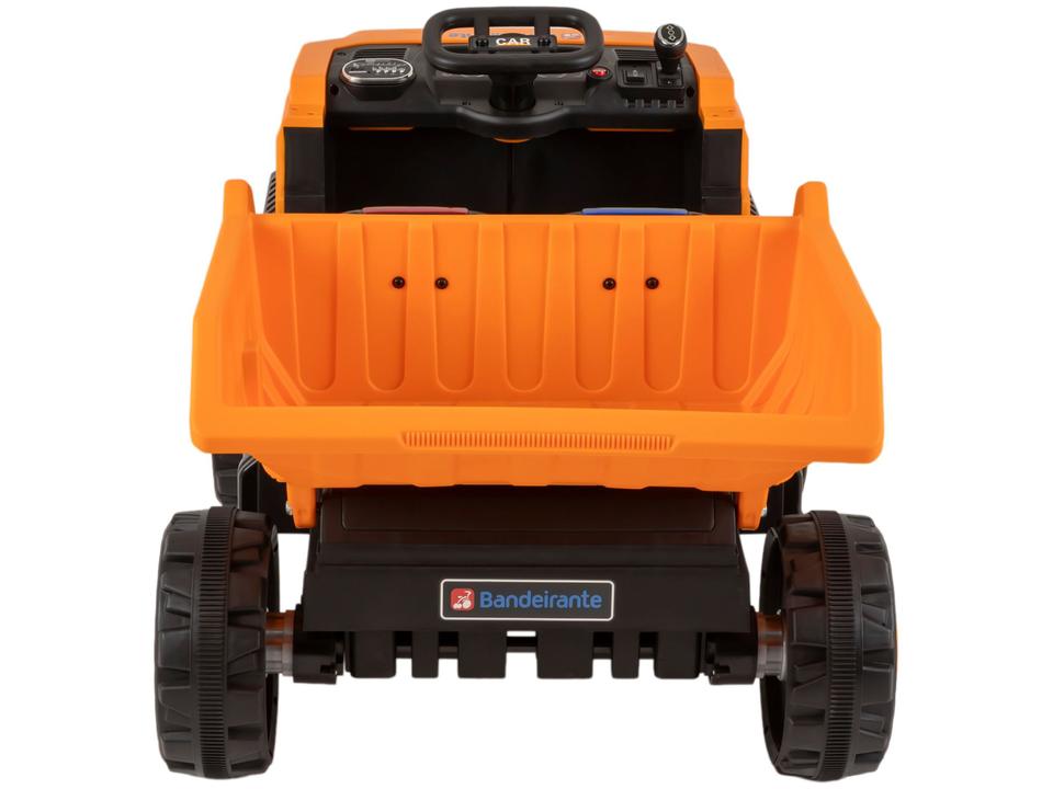Caminhão Elétrico Preto e Laranja Bandeirante - 7