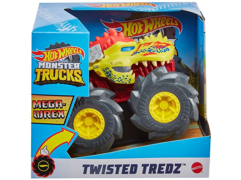 Caminhão Hot Wheels Monster Trucks Pneus Todo Terreno Mattel - 17