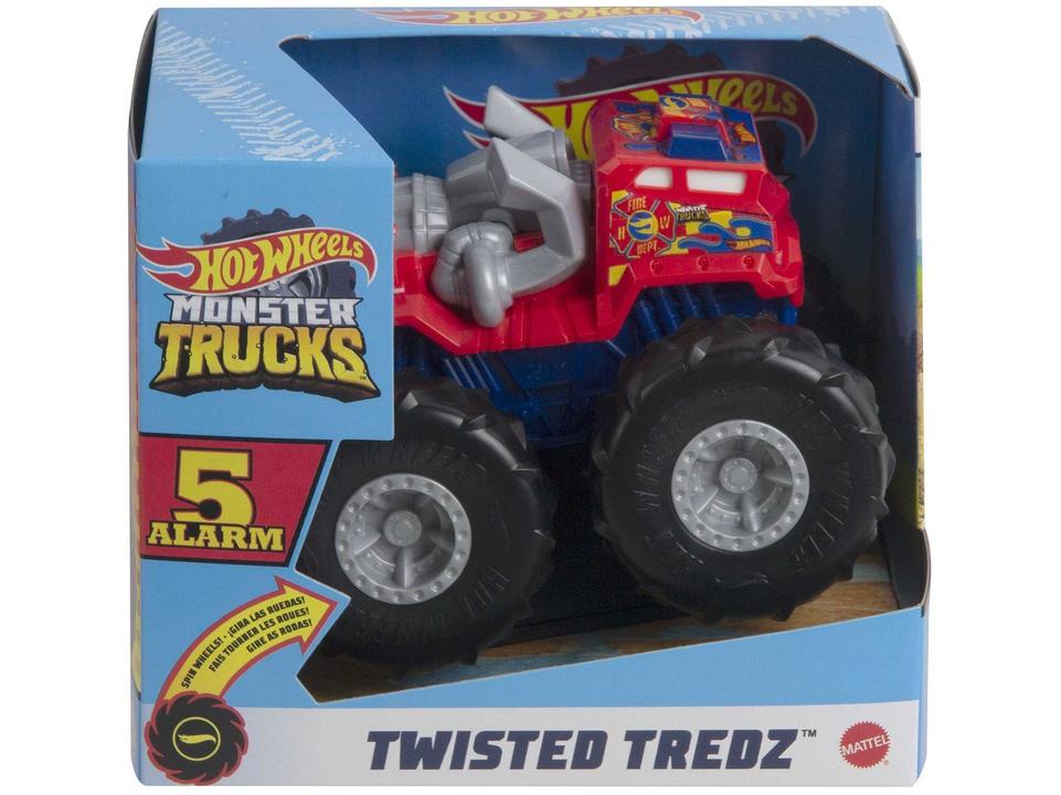 Caminhão Hot Wheels Monster Trucks Pneus Todo Terreno Mattel - 10