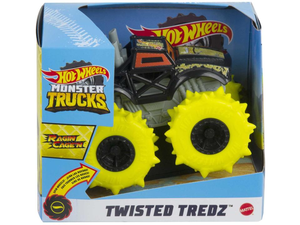Caminhão Hot Wheels Monster Trucks Pneus Todo Terreno Mattel - 16