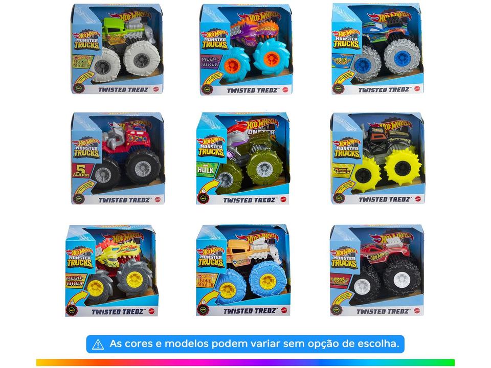 Caminhão Hot Wheels Monster Trucks Pneus Todo Terreno Mattel - 1