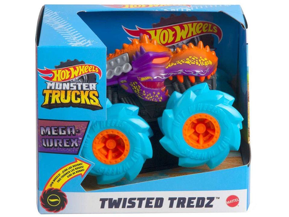 Caminhão Hot Wheels Monster Trucks Pneus Todo Terreno Mattel - 5