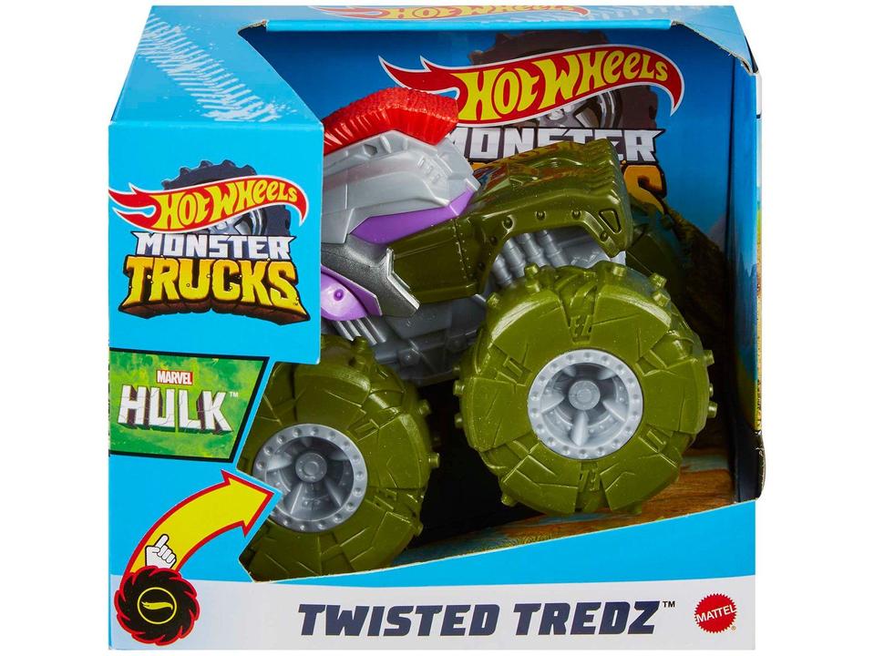 Caminhão Hot Wheels Monster Trucks Pneus Todo Terreno Mattel - 13