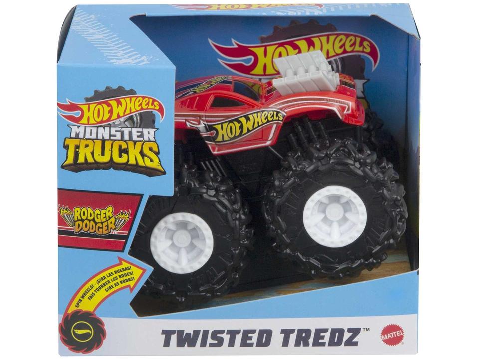 Caminhão Hot Wheels Monster Trucks Pneus Todo Terreno Mattel - 21