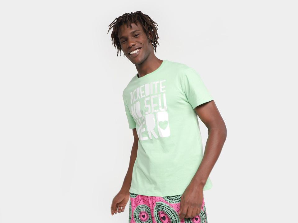 Camiseta Vista Magalu + Isaac Silva Acredite No Seu Xêro - 1