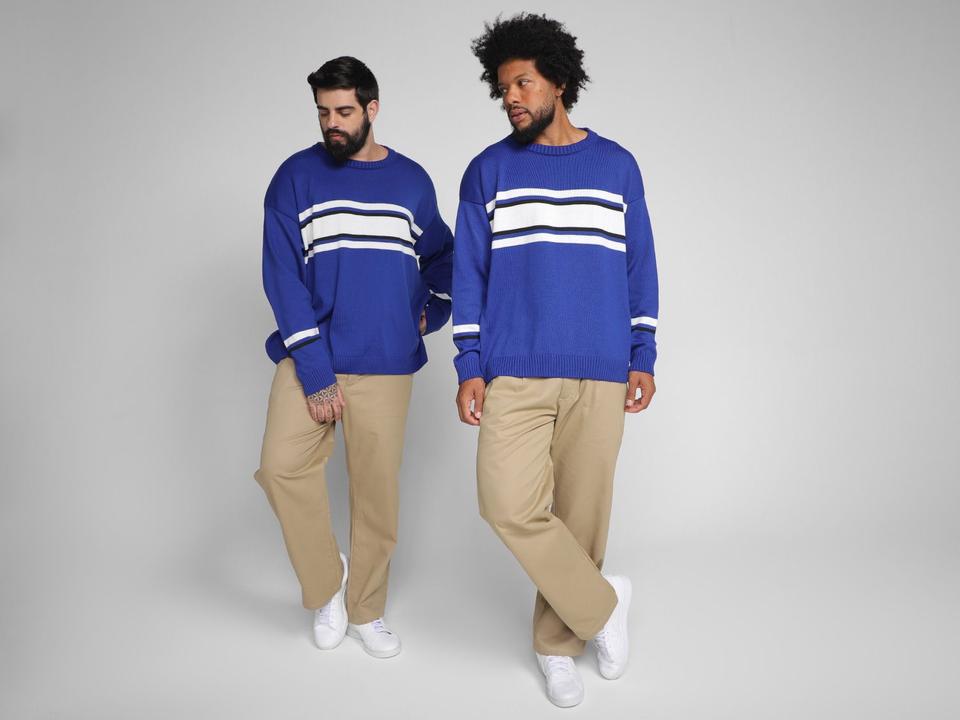 Camisetão Vista Magalu Manga Longa Tricô - 3