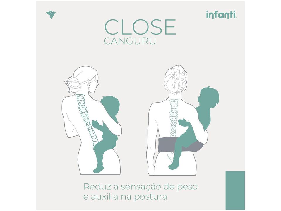 Canguru para Bebê Infanti Close até 15kg - 3