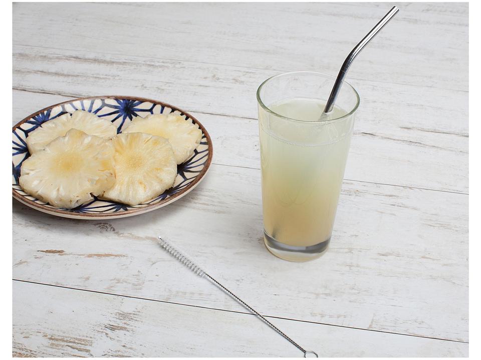 Canudo de Inox Tramontina Brava - 1