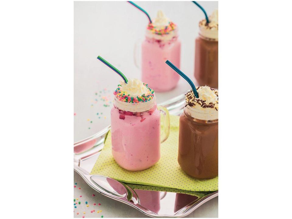 Canudo Reutilizável Inox Tramontina Bar Furta-Cor com Escova 2 Peças - 1