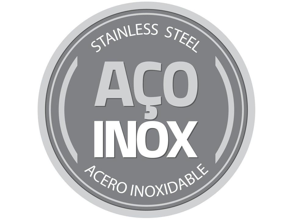 Canudo Reutilizável Inox Tramontina Bar Furta-Cor com Escova 2 Peças - 4