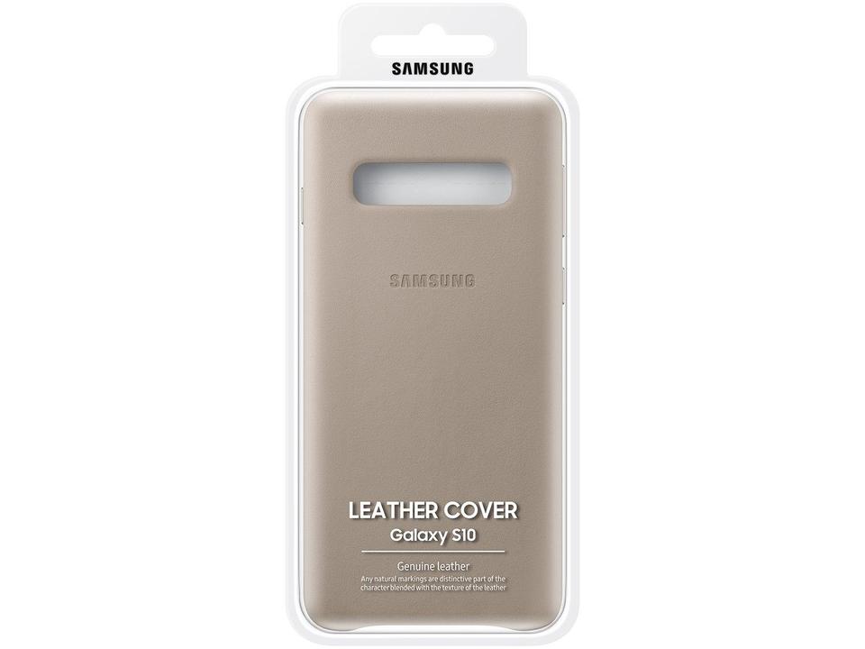 Capa de Celular para S10 de Couro Samsung - 4
