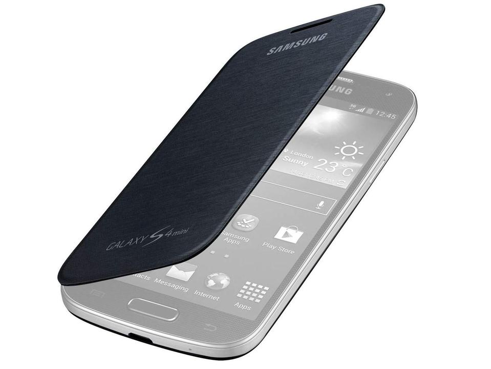 Capa Flip Cover para Galaxy S4 Mini - 1