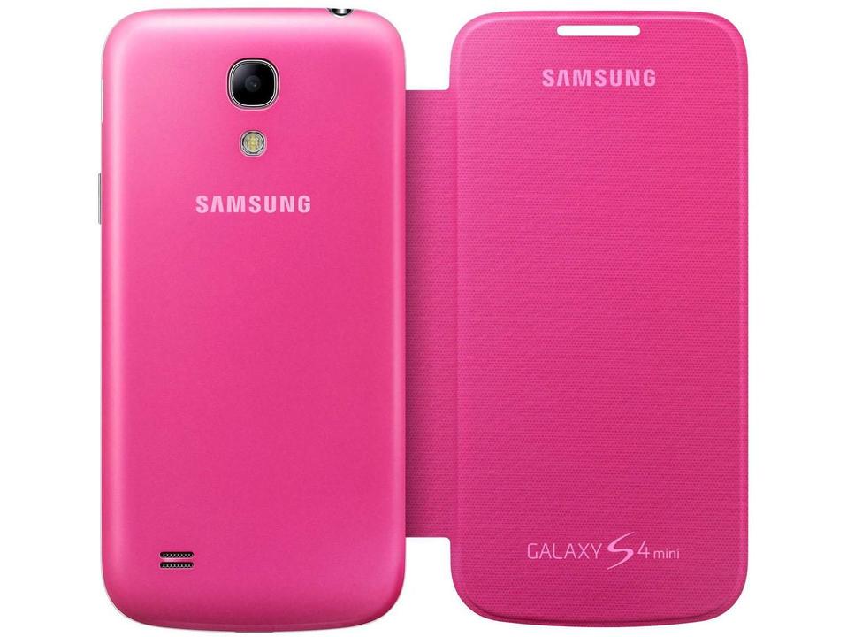 Capa Flip Cover para Galaxy S4 Mini - 1