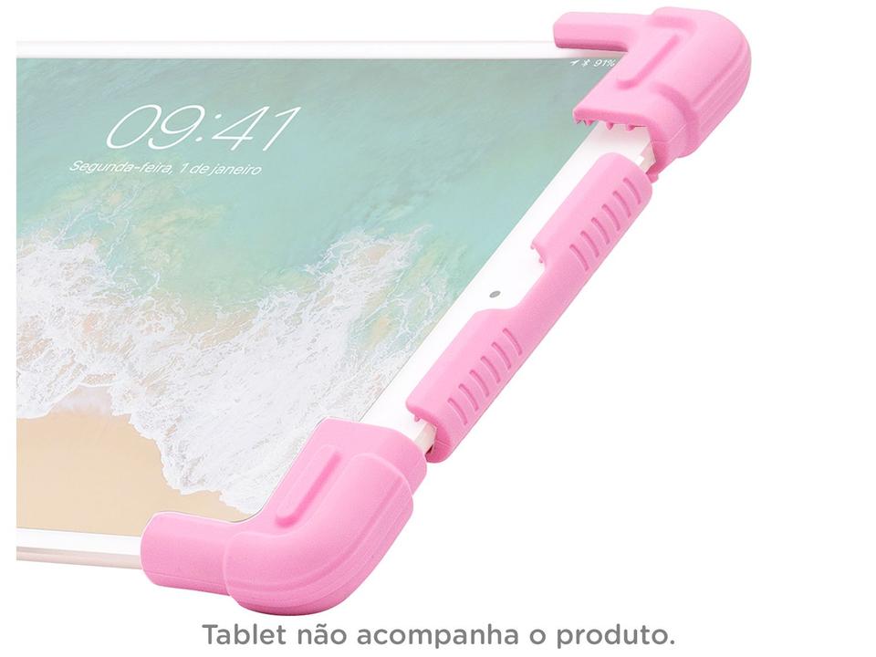 Capa para Tablet Universal 9” até 12” Rosa - Kids - 3