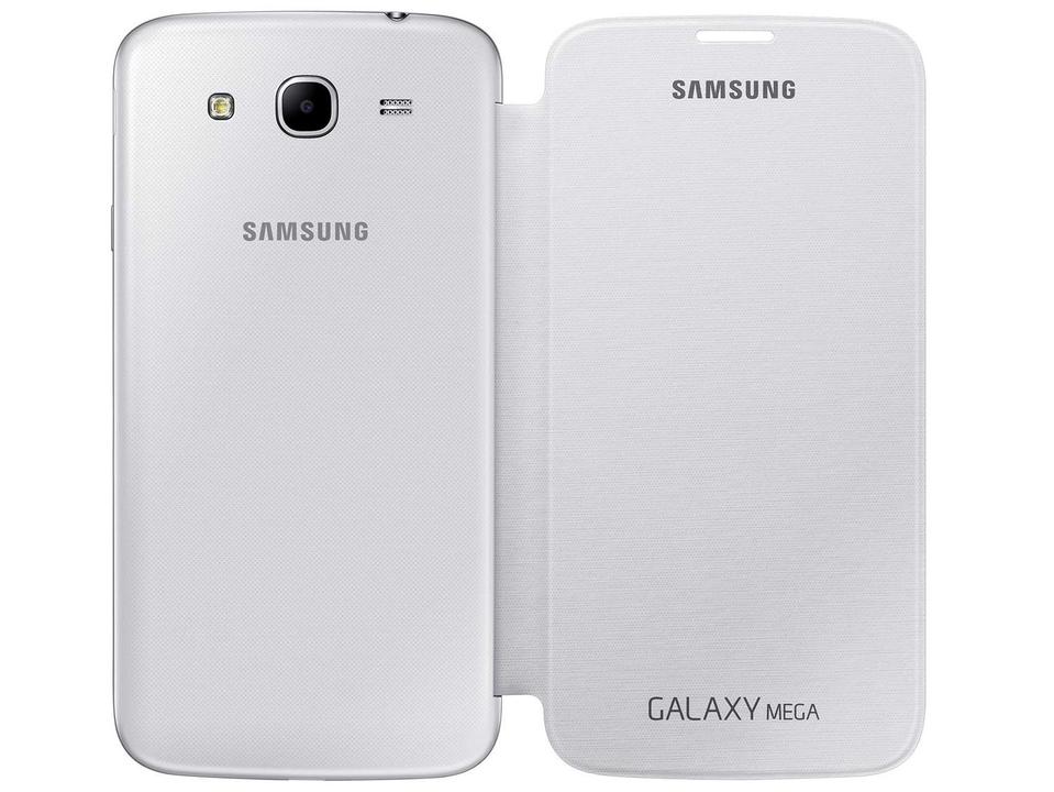 Capa Protetora Flip Cover para Galaxy Mega - 1