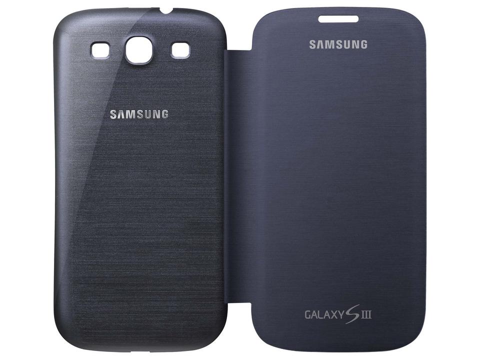Capa Protetora Flip Cover para Galaxy S III - 1