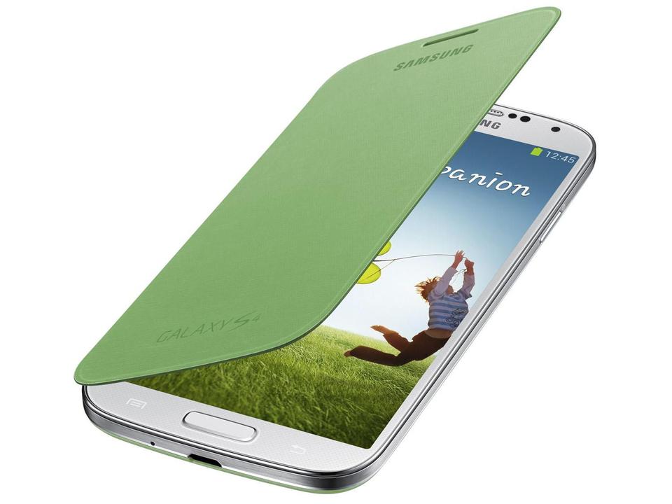 Capa Protetora Flip Cover para Galaxy S4 - Samsung