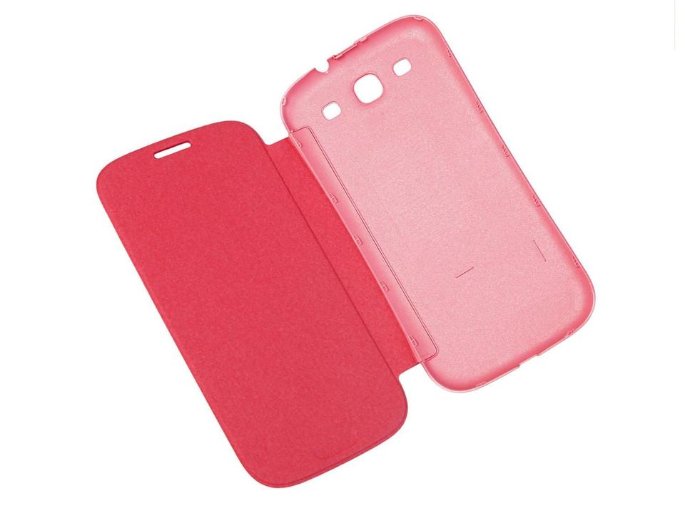 Capa Protetora Flip Cover para Galaxy SIII - 1