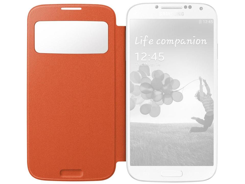 Capa Protetora Flip p/ Galaxy S4 View Cover - 1