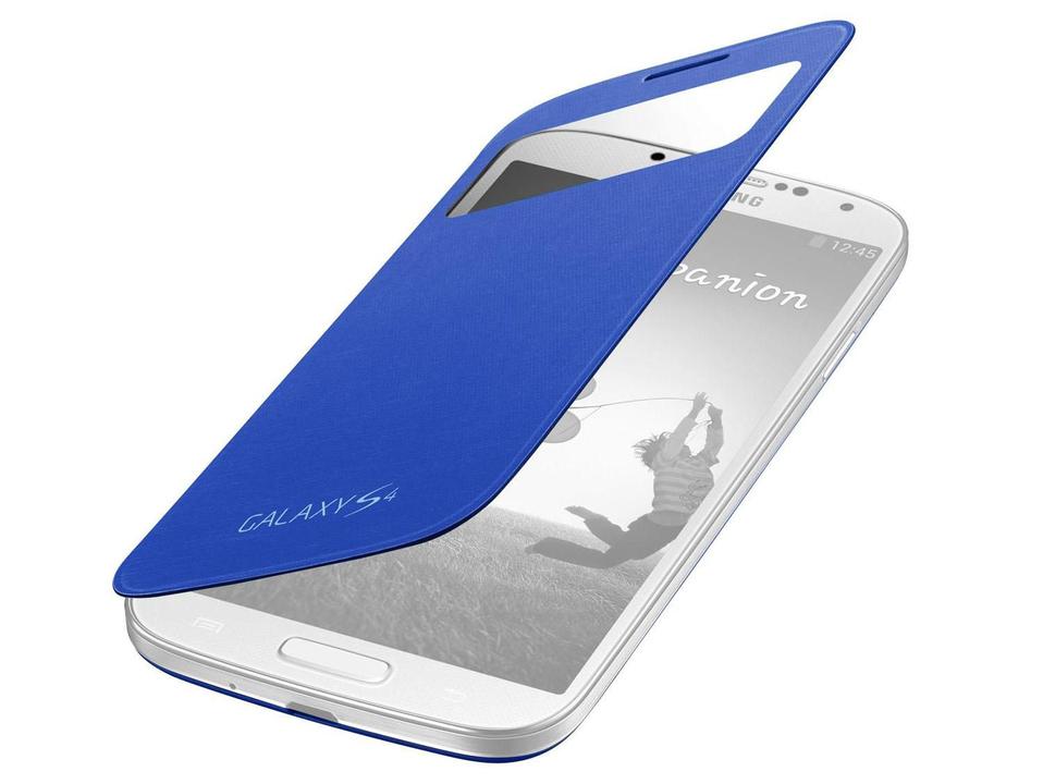 Capa Protetora S View Cover p/ Galaxy S4 - Samsung