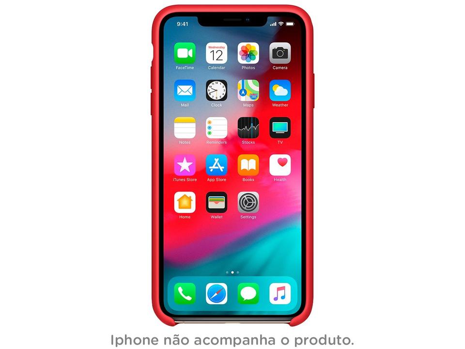 Capa Protetora Silicone MRWH2ZM/A iPhone XS Max - 1