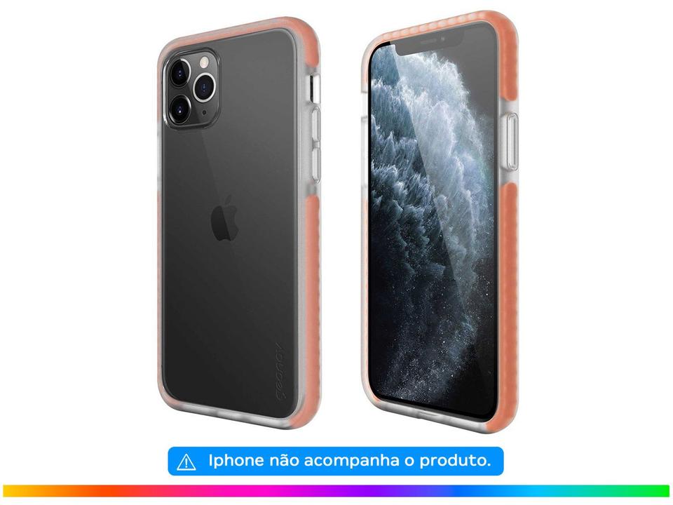 Capinha de Celular Anti-Impacto  - para iPhone 11 Pro Max Geonav Impact Pro Laranja - 1
