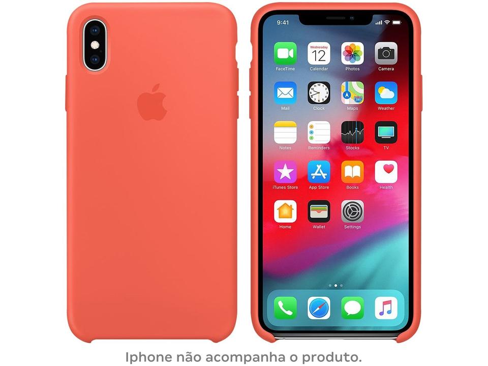 Capinha de Celular Silicone para iPhone XS Max - 1