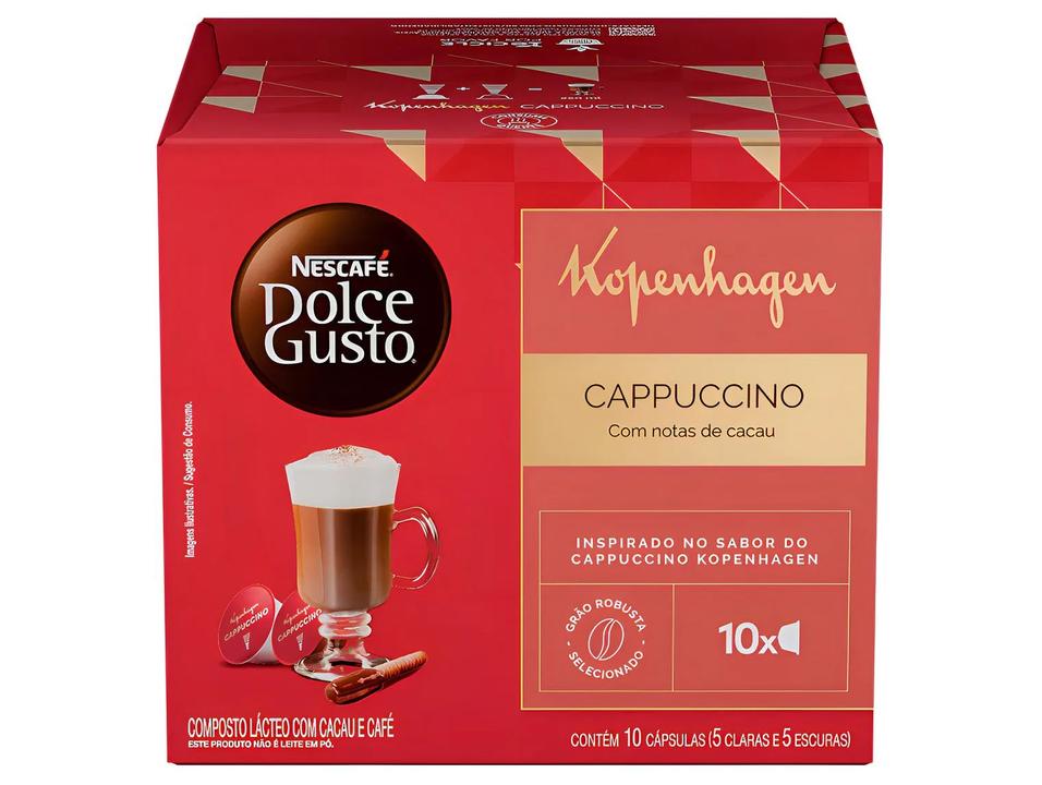 Cápsula de Café Cappuccino com Notas de Cacau Nestlé Robusta Kopenhagen Nescafé Dolce Gusto 1 Caixa com 10 Cápsulas - 2